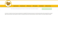 Desktop Screenshot of dps-texas.com