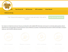 Tablet Screenshot of dps-texas.com